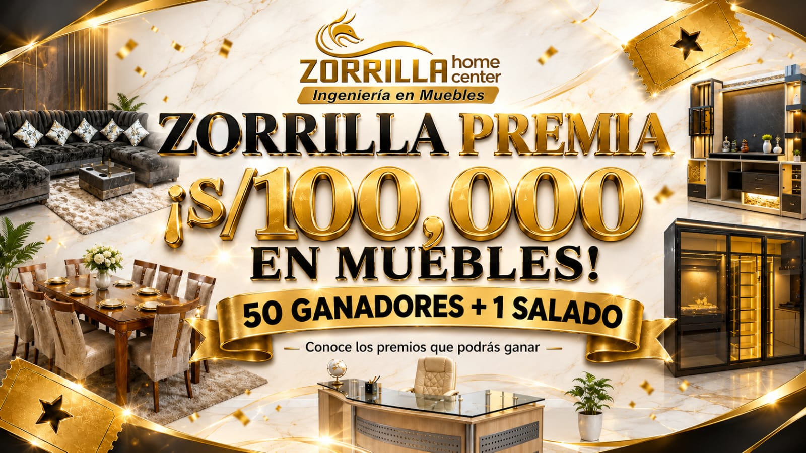 Banner GRAN SORTEO NACIONAL ZORRILLA PREMIA